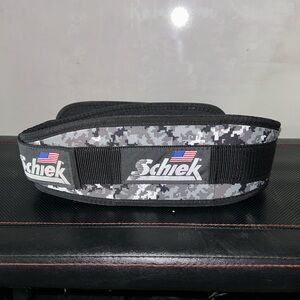 Schiek Camouflage Weightlifting Belt